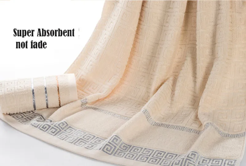 Bath Towels for Adults Sets Serviette De Bains Coton Cotton Luxury Towel Soft Super Absorbent Cloth Cotton Towels Bathroom 60T41