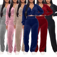 ayes solid tracksuit 2 two piece set women sweat suit ladies fall clothes set long sleeve top pants women outfits women sets