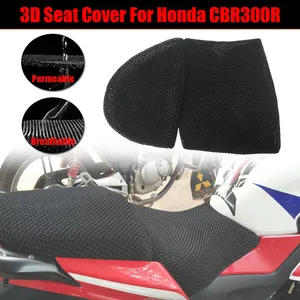 for honda cbr300r seat cowl cushion cover net 3d mesh protector waterproof sunscreen motorcycle accessories cbr300 cbr 300r part free global shipping