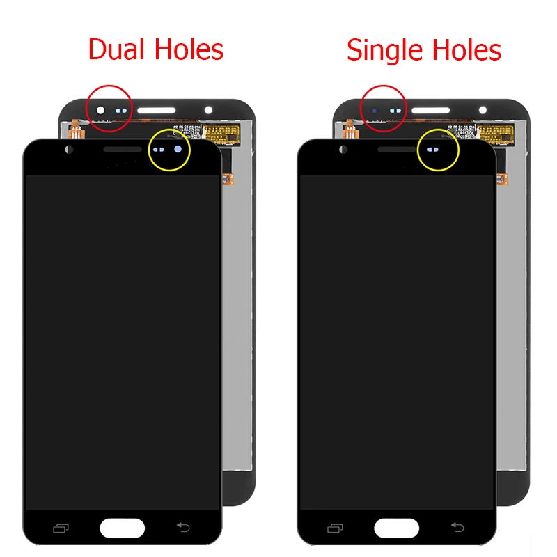 5.5'' G610F LCD for Samsung Galaxy J7 Prime 2016 poster with frame SM-G610F G610M display touch screen Assembly | Мобильные