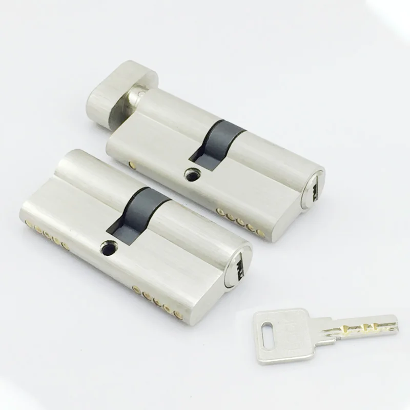 

Mix 70 мм двойной открытый с одним открытым цилиндром дверная фурнитура защитные замки латунный цилиндр одинаковый ключ Блокировка
