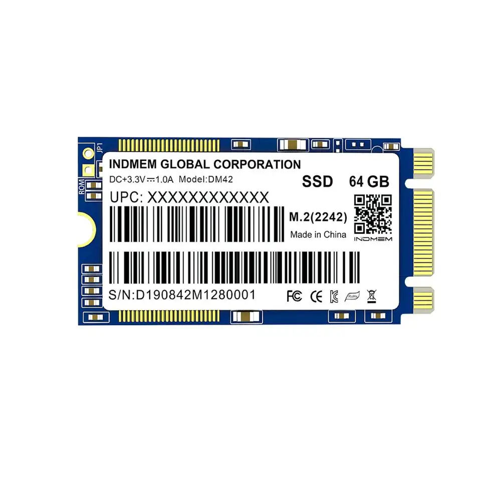INDMEM MLC SSD M2 2242 M.2 256 ГБ 128 Гб 64 твердотельный накопитель Sata HD внутренний 120 240 жесткий