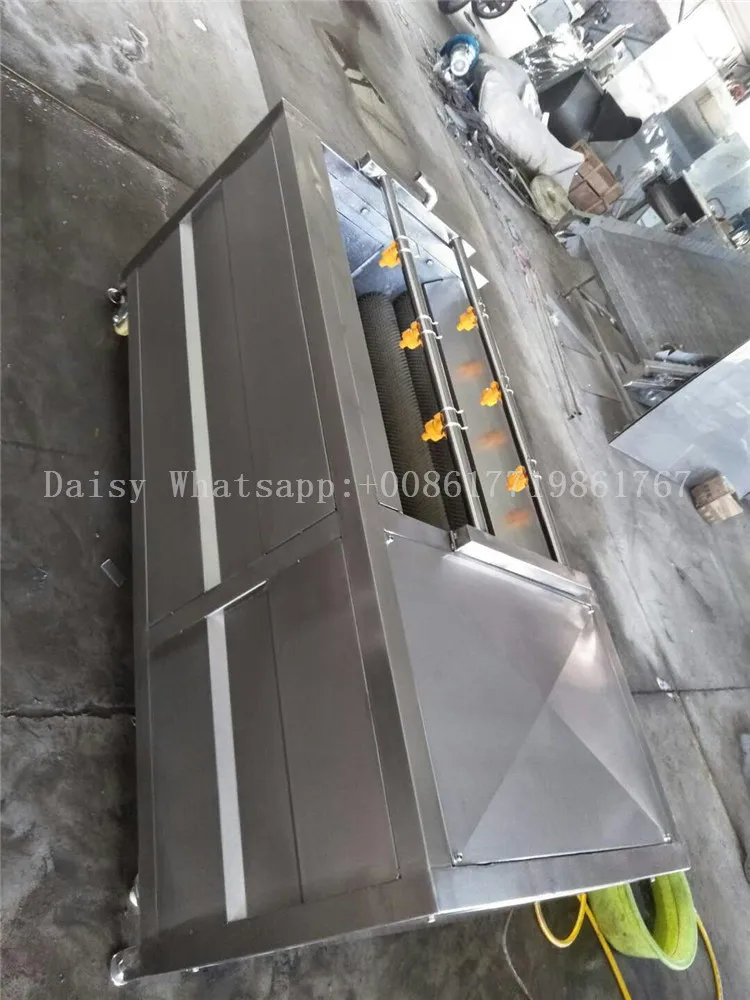 Коммерческая Машина для мытья и пилинга корней овощей фруктов сладкого