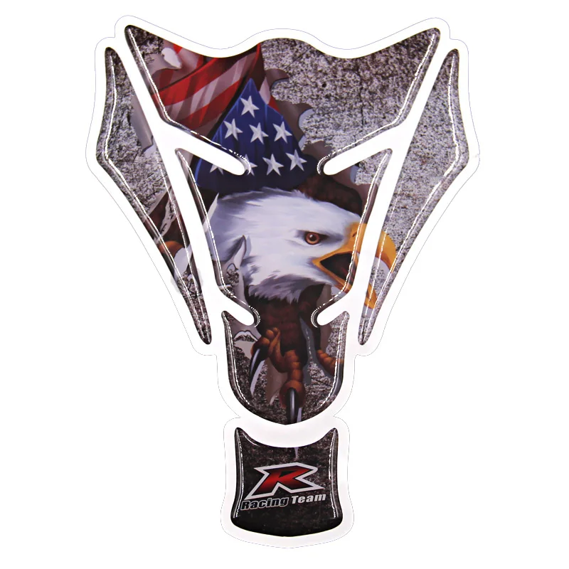 3D резиновая наклейка на бак для мотоцикла коврик бензобака защитная накладка Bajaj