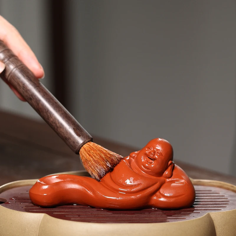 

Chang tao yixing undressed ore purple sand tea accessories play small tea pet maitreya bijia tea spoil a single price