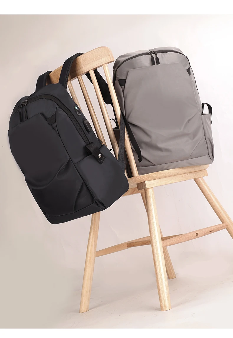 

Anti Theft Backpack School Bags for Teenagers Solid Oxford Casual Men Backpack Large Travel Laptop Men Shoulder Bags Mochila