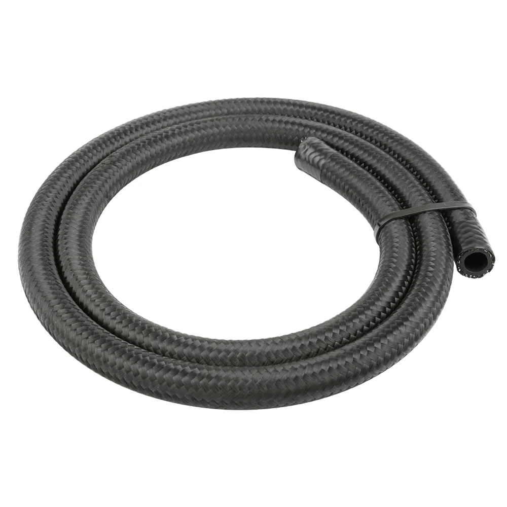 Универсальный 1 метр нейлоновый Плетеный Топливный шланг AN4/6/8/10/12 из нержавеющей