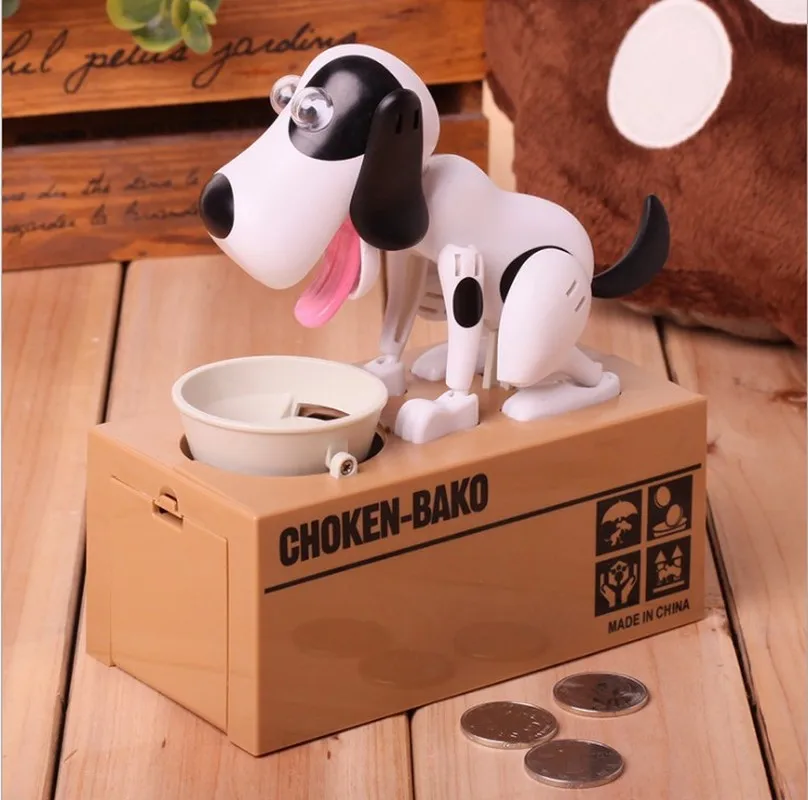 

cute cartoon children's day piggy bank dog model coin bank gift supply CY52905