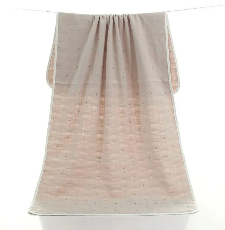 Марлевое банное полотенце из чистого хлопка для взрослых подарок на заказ мягкое