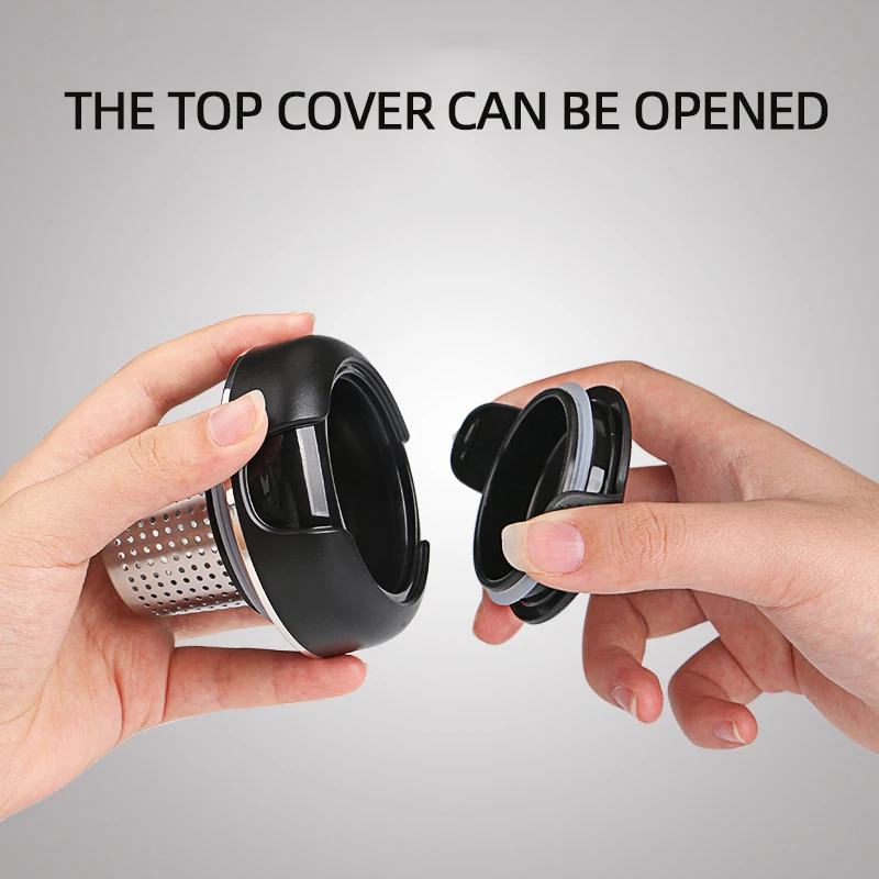 Pinka термос 380 мл с чайным ситечком кофейный фильтр нержавеющая сталь вакуумная