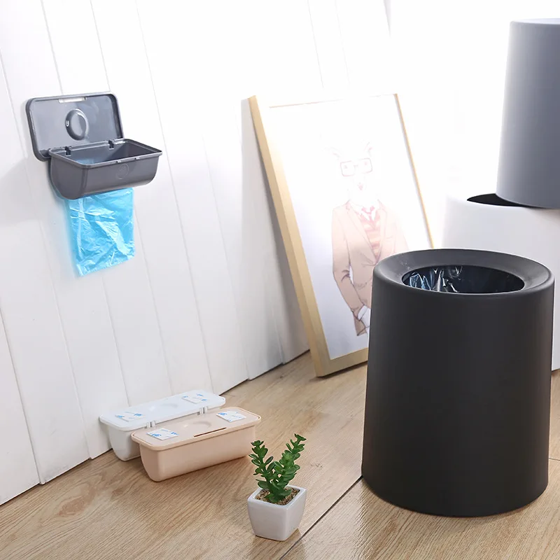 

Новинка креативная полка для хранения мешков для мусора для кухни спальни ванной органайзер для мешков для мусора коробка держатель для хр...