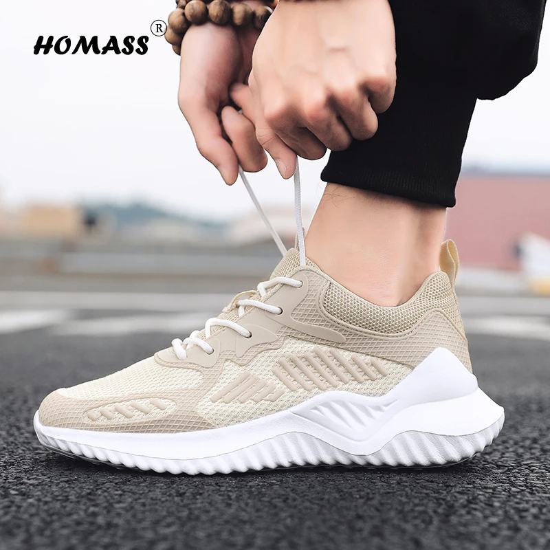 

Shoes Men Sneakers Outdoor Fashion Casual Lace Up Light Mesh Breathable Running Shoes big size men shoes
