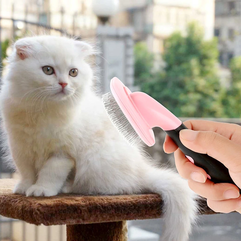 Щетка для груминга кошек MESNUG с вращением на 360 градусов профессиональная