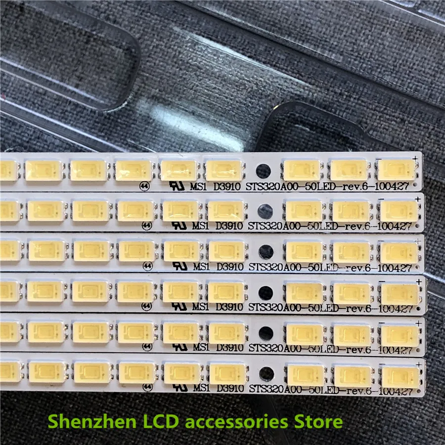 50LED Фоновая подсветка LED для STS320A00_50LED_REV.6_100427 362MM для 32" LTA320AP18 32-DOWN LJ64-02590A 100%Новый на.