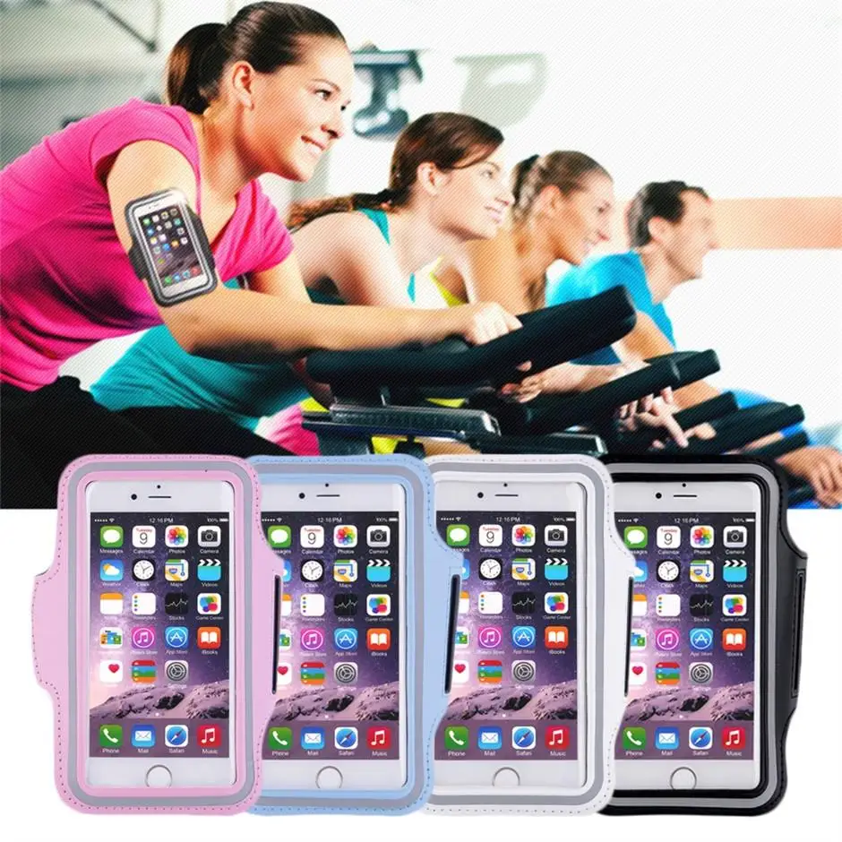 new waterproof sports running case workout mobile phone holder pouch for iphone cell phone arm bag bands running bag free global shipping