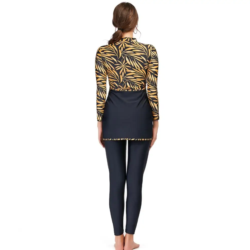 3 шт. Женский скромный купальник с длинными рукавами | Спорт и развлечения