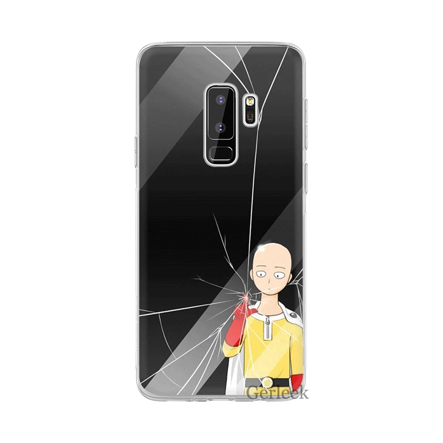 Мобильный телефон чехол для Samsung Galaxy J1 J2 J7 J5 J6 J3 Prime жесткий Защита One Punch-Man |