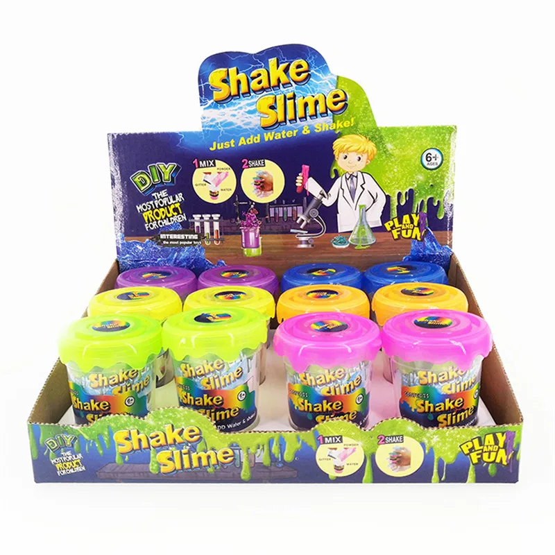 Новинка полимерная глина волшебный песок порошок для слайма 80 мл блестящий