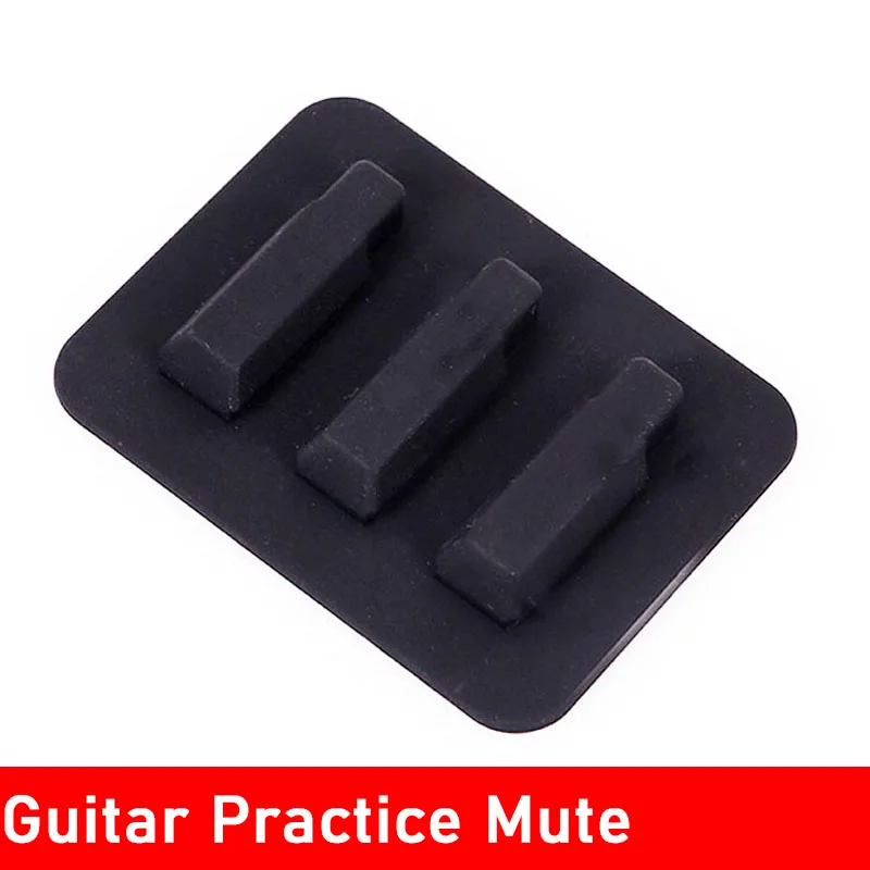 

Acoustic Classical Guitar Mute Silica Gel Practice Guitar Silencer Guitarra Accessories