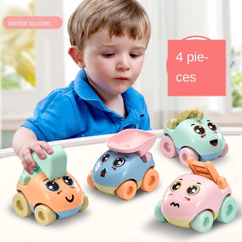 

Return force car inertial car aircraft engineering car boy baby toy infant educational kit toys for kids 2 to 4 years old