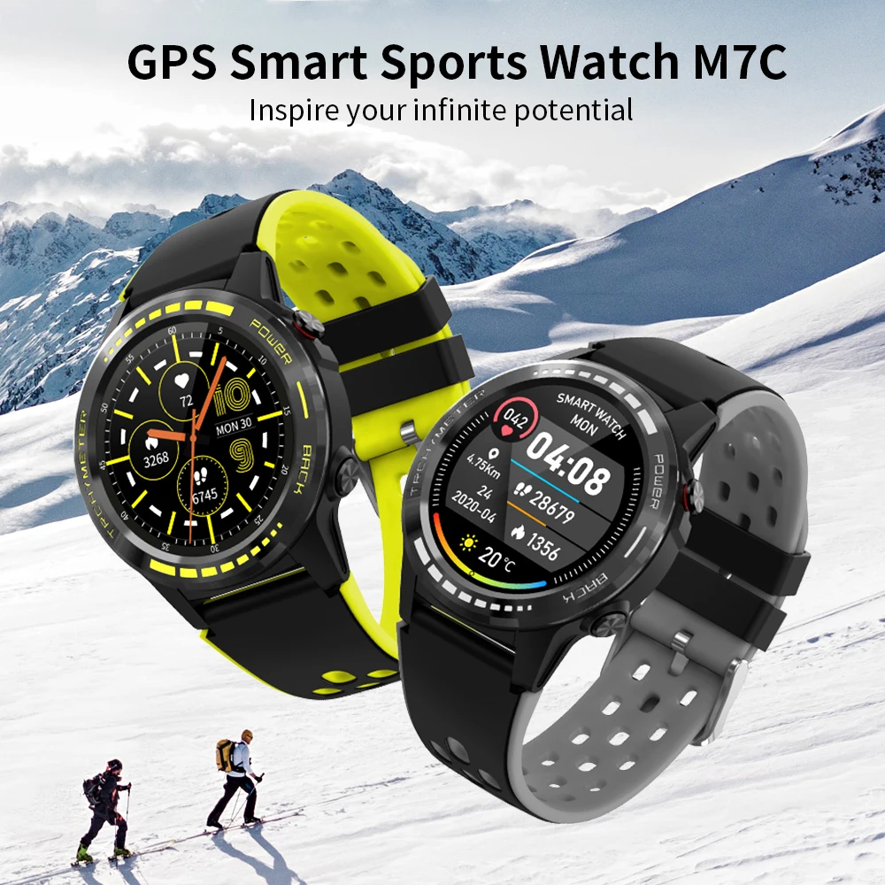 

M7 Sport Smart Watch men 2021 IP68 smartwatch man Compass Barometer Altitude Outdoor waterroof smart watches