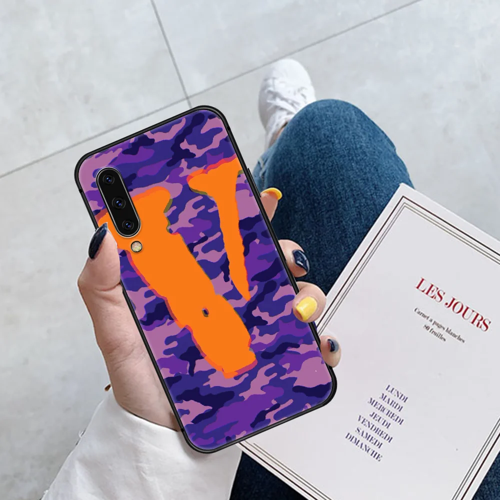 

American Fashion Trend Brand Phone Case For Huawei P Mate 10 20 30 40 Pro Lite Smart 2019 2021 black Cover 3D Shell Pretty