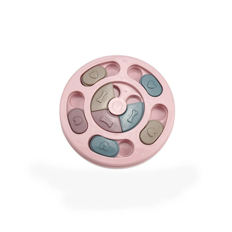 

Pet Puppy Treat Dispenser Interactive Dog Puzzle Toys Feeder Bowl Training Playing Games Funny Slow Feeder Improve Pet IQ T21C