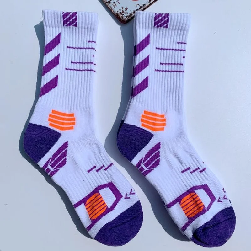 

Striped Men's Sock Hip Hop Patchwork Man Socks Standard White Warm Crew Casual Cotton Sox Adult Autumn Winter Trendy Skarpetki