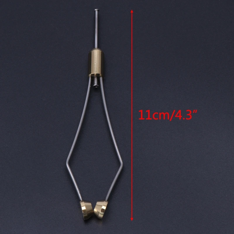 

Fishing Hook Tier Tying Tool Tippet Clip Knot Binding Line Knotter Device 11cm