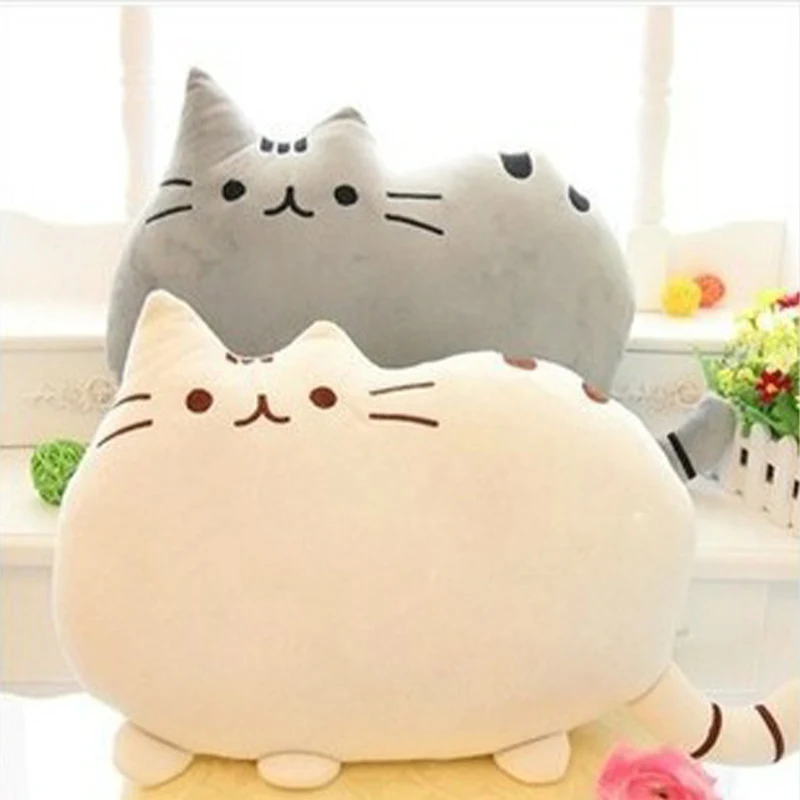 40 см Милая мультяшная Толстая кошка плюшевая игрушка подушка | Игрушки и хобби