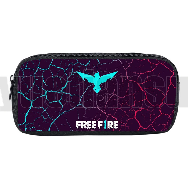 Популярный чехол для карандашей с объемными играми Free Fire аниме-рисунком школьные