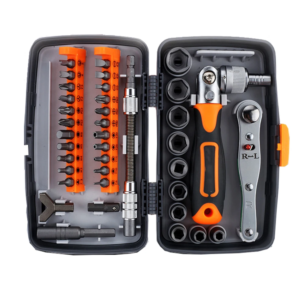 Набор прецизионных двухсторонних трещоточных отверток набор гаечных ключей для