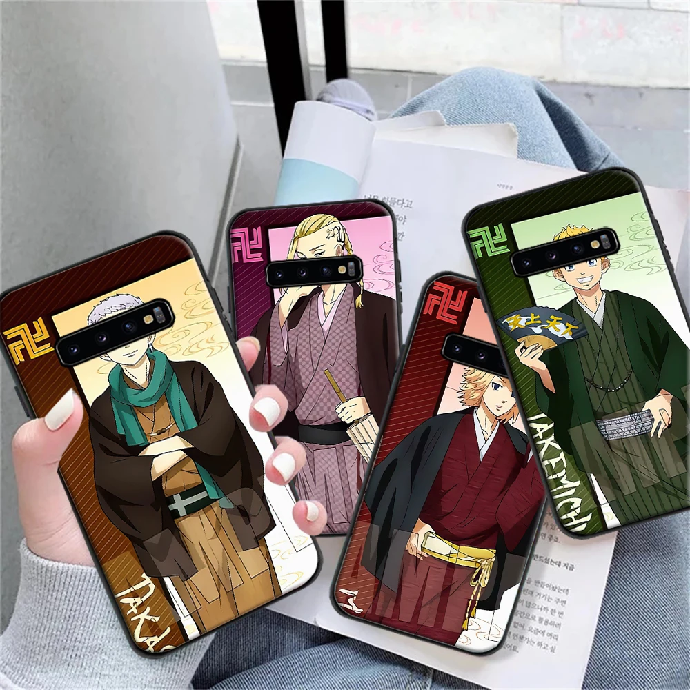 

Tokyo Avengers Phone Case For Samsung Galaxy S8 S9 Plus S10 S20 Lite FE Ultra Funda Soft Carcasa Back Cover Shiba Japan Anime