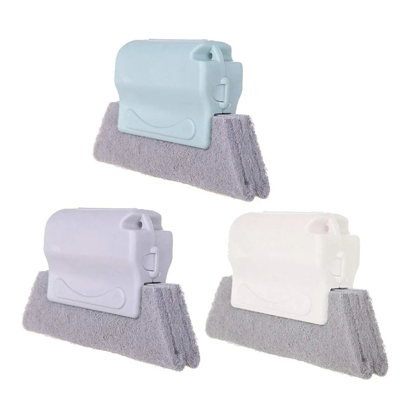 

3Pcs Creative Groove Cleaning Brush ic Window Door Track Cleaning Brush Space Groove Sliding Tools Dust Cleaner