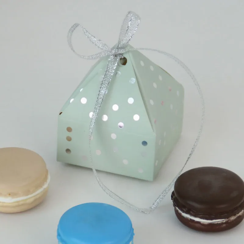 50 шт. в пирамидальном стиле свадебные сувениры драже Крещение конфеты черный