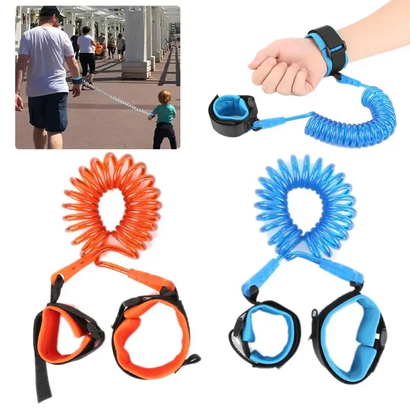 

1.5m Toddler Child Kid Anti-lost Safety Leash Safety Wrist Link Harness Strap Reins Rope Traction Leash Hand Belt For Baby Kids