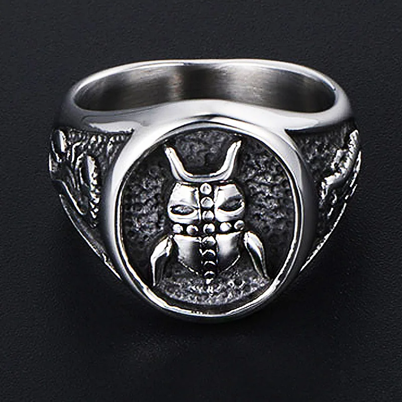 Винтажное готическое кольцо из нержавеющей стали | Украшения и аксессуары