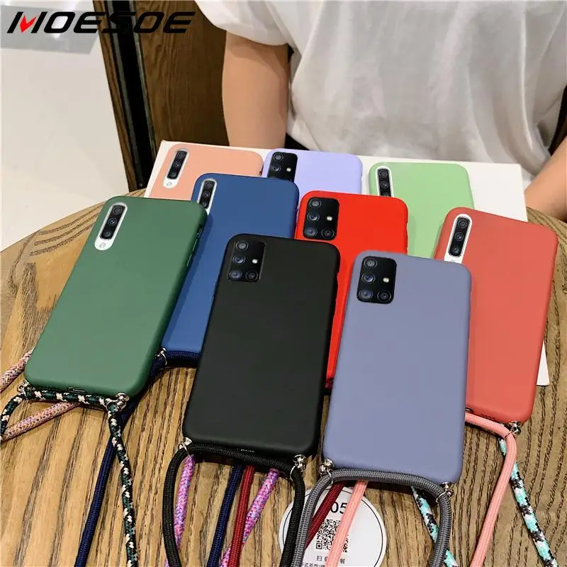 Чехол из жидкого силикона для Samsung Galaxy A52 A72 S20 Plus S10 S9 S8 A30 A50 A70 A21S FE|Бамперы| |