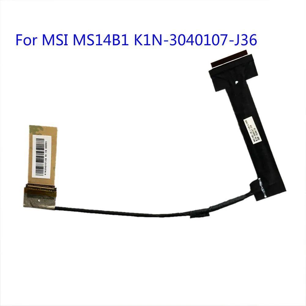 

LVDS LCD Video Display EDP Screen Cable 30Pin For MSI MS14B1 K1N-3040107-J36