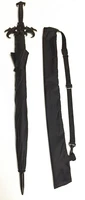 long handle umbrella black katana sword windproof adult fashion outdoor umbrella guarda chuva household merchandises bd50uu
