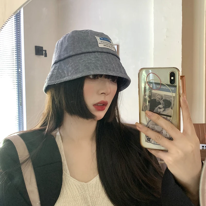 Панама женская в Корейском стиле на раннюю весну модная брендовая универсальная