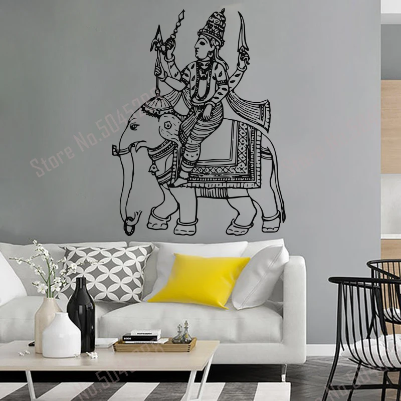 Наклейки на стену Покровитель сердца индуистской религии Z544 | Дом и сад