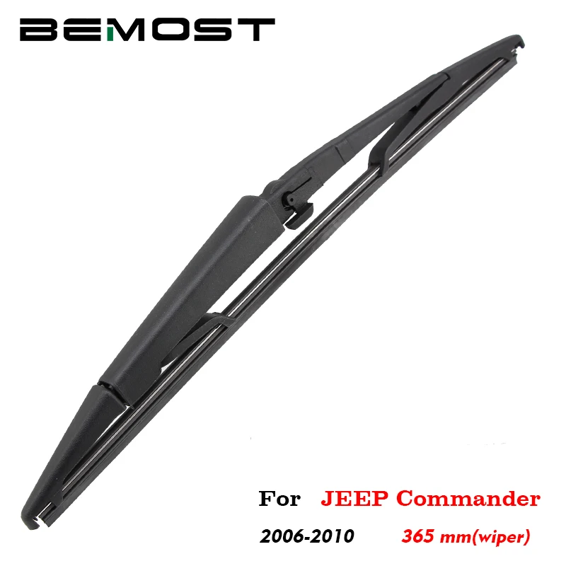 

BEMOST Auto Car Rear Windscreen Wiper Arm Blade Soft Natural Rubber For Jeep Commander 365MM Hatchback 2006 2007 2008 2009 2010