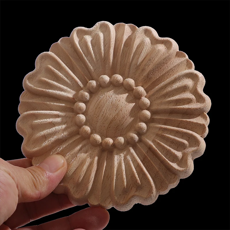 Аппликация Деревянная мебель Украшение деревянная Декаль Неокрашенный накладка