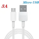 Микро USB кабель 3A быстрой зарядки зарядное устройство Кабель Microusb для Samsung Xiaomi Android мобильный телефон провод шнур