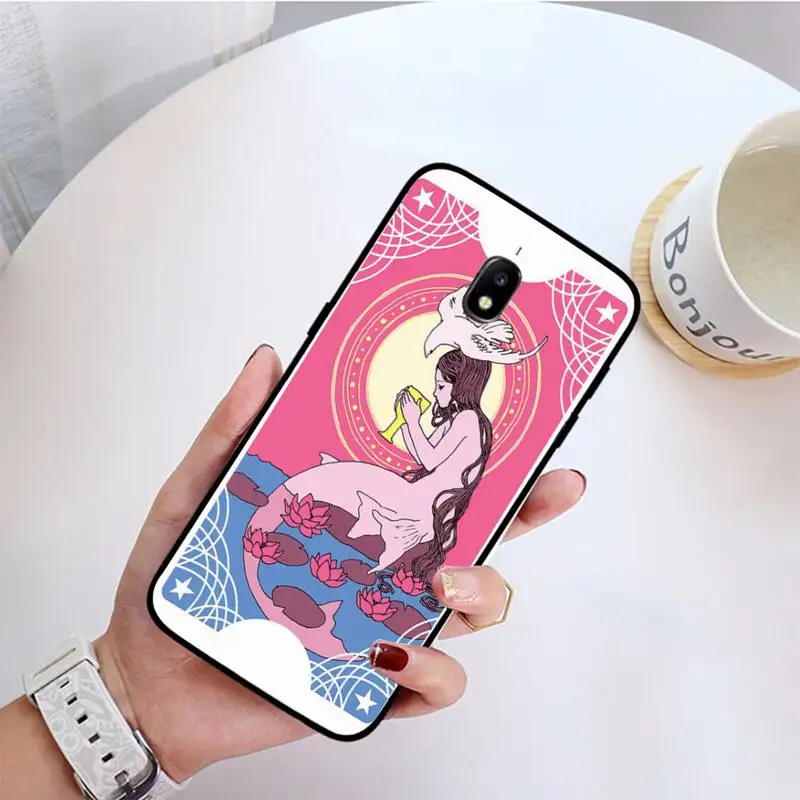 

YNDFCNB Tarot Cards Tattoo Phone Case For Samsung Galaxy J7 PRIME J2Pro2018 J4 Plus J5 PRIME J6 J7 Duo Neo J737 J8