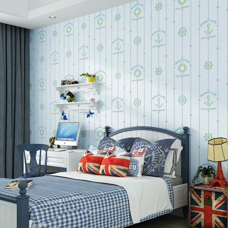 2020 новые Мультяшные обои для детской комнаты стикер 3d самоклеющиеся Луна Звезда
