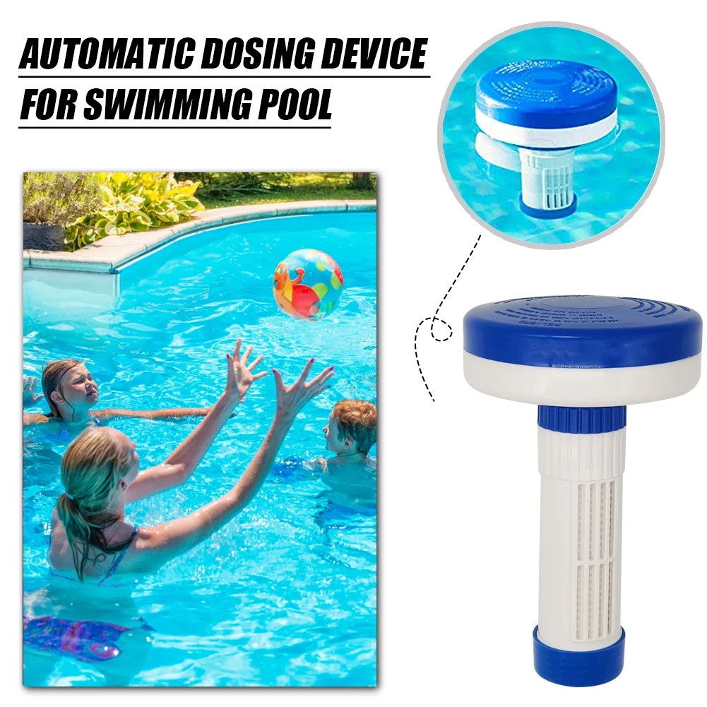 Регулируемый Бассейн горячая ванна спа плавающий таблеток дезинфекция коробка