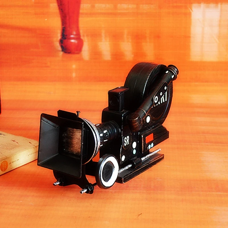 

Retro Camera Model for Home Decoration Film Television Props Bar Decoration Creative Home Decor Gift