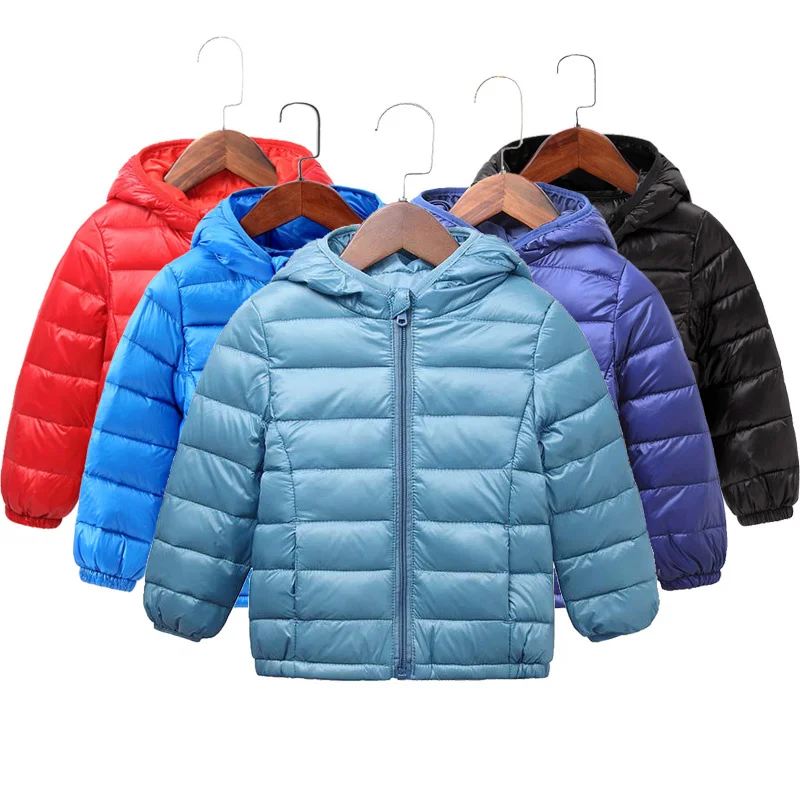 

Autumn Winter Kids Down Jackets For Girls Children Warm Down Coats For Boys 2-8 Years Toddler Girls Parkas Outerwear Clothes